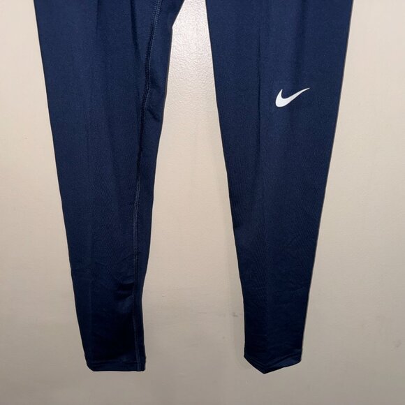 Nike Pro Elite Dri-FIT Running Tights Navy Men's M Made In USA 011915-000 NEW - Picture 4 of 8